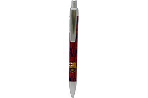 CYPBRANDS CYP BRAND FC Barcelona – Youth Metal Pen, Red, FC Barcelona Shield Design, Official Product