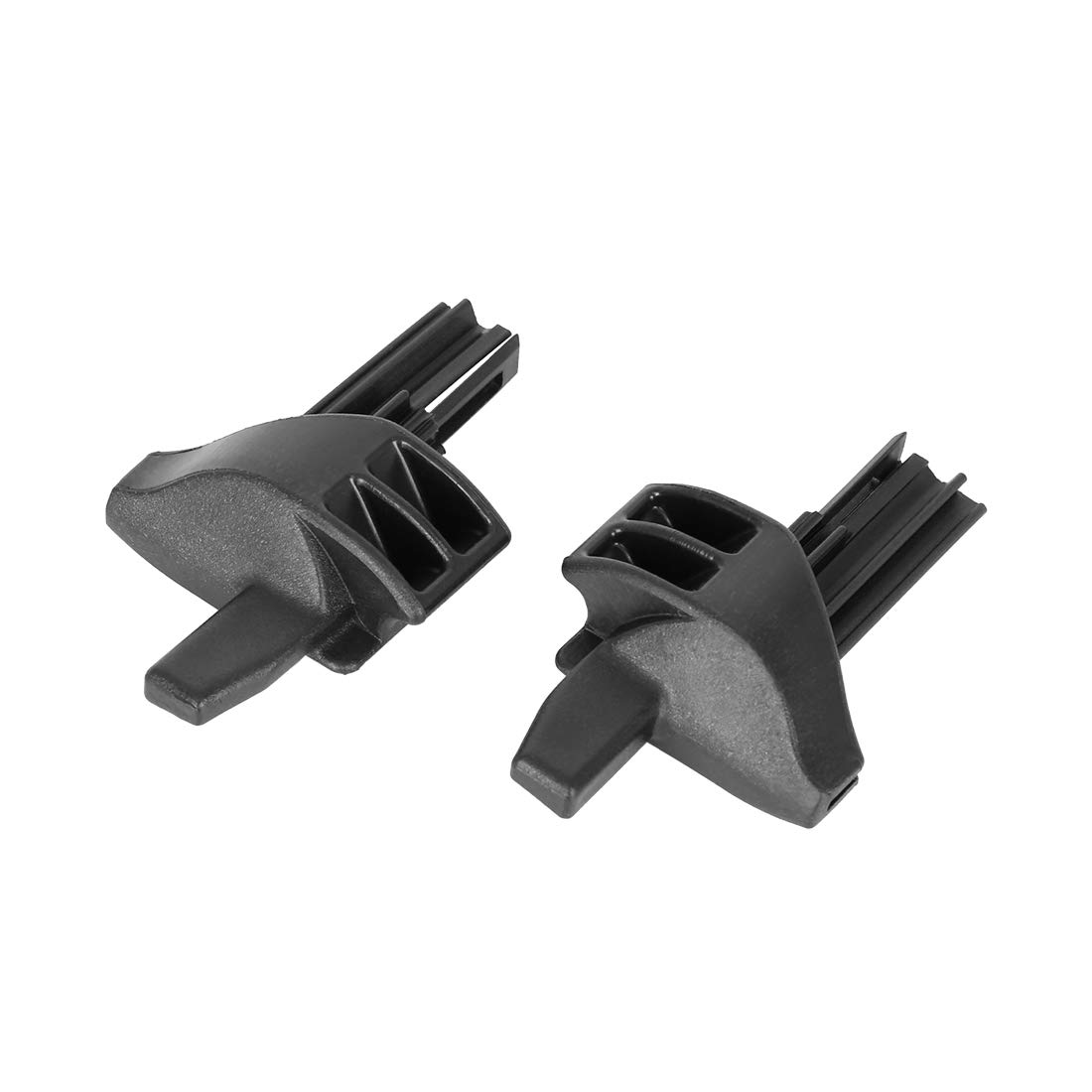 X AUTOHAUX Pair Black Car Plastic Parcel Shelf Retaining Clips A16969302849051