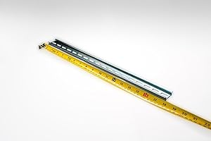 Machine-Pro Products DIN Rail - 450 mm (18 INCH (17.7")) Silver Steel Slotted Chrome Plated Wall Mount