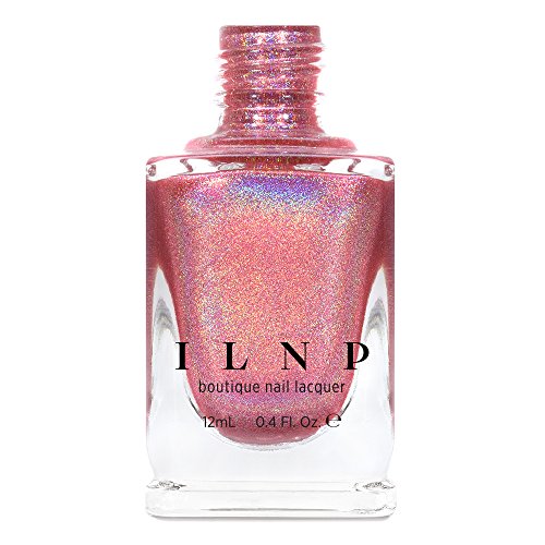 ILNP Kiss And Tell - Flamingo Pink Ultra Holographic Nail Polish