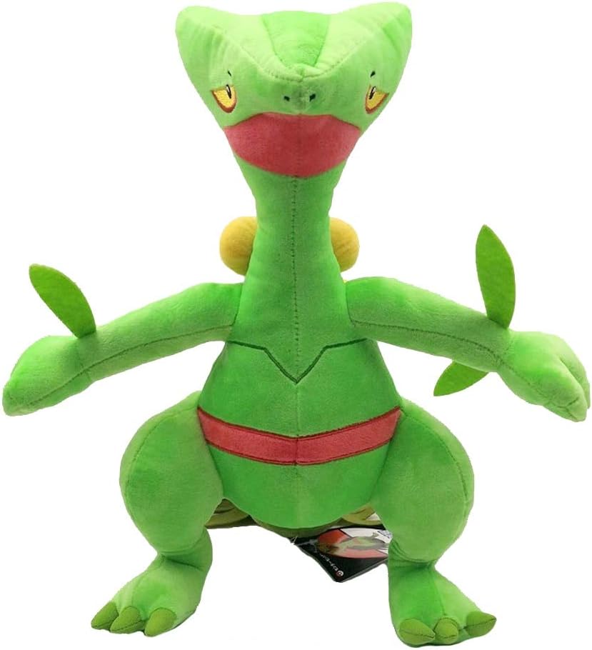 changshuo Plush Toys 33cm Sceptile Anime Plush Toys Pp Cotton Stuffed Animal Plush Doll