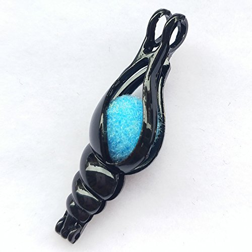 Dandan DIY Random 20pcs Black Bird Alloy Cage Mermaid Owl Heart Diffuser Locket Perfume Essential Oil Aromatherapy Diffuser Charms Pendant Craft Diffusion Ball (Random 20pcs black color) - Thumbnail 2