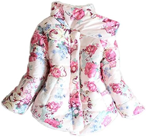 Fashion Baby Girl Winter Warm Coat Jacket Warm Clothes(8,Light Pink)