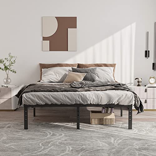 ZIYOO California King Bed Frames with Heavy Duty Steel Slat, 14 Inches