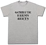 The Office Schrute Farm Beets Gray T-shirt Tee