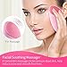 LANDWIND Facial Cleansing Brush, Sonic Face Brush Deep Cleaning for All Skins Anti-Aging Silicone Facial Cleanser Daily Cleansing&Exfoliation Rechargeable Waterproof Vibrating Facial Massager Scrubber