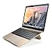 Satechi Lightweight Aluminum Portable Laptop Stand - Compatible with MacBook, MacBook Pro, Microsoft Surface Pro and more (Gold)