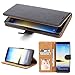Galaxy Note 8 Case, SOWOKO [Book Style] Note 8 Leather Wallet Case Flip Folio Shockproof Protection Cover with Credit Card Slots and Kickstand for Samsung Galaxy Note 8 (Black)