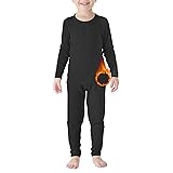 Zando Girls Thermal Underwear Set for Kids 3T-4T