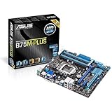 ASUSTeK Intel B75搭載 マザーボード LGA1155対応 B75M-PLUS【microATX】