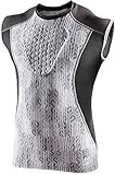 McDavid Youth Hex Sternum Shirt, Mtek/Charcoal, Medium