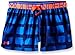 Under Armour Girls' Printed Play Up Shorts, Ultra Blue (907)/Rocket Red, Youth Large