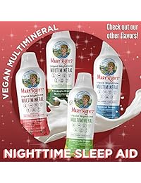 MaryRuth - Multimineral de sueño líquido - arándanos - Vitaminas veganas, antioxidantes,...