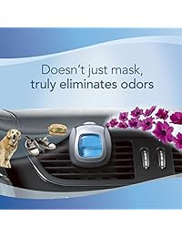 Ambientador Febreze Car ventilación Clip Heavy Duty Crisp Clean (1 count, 0,06 oz), 1, 8