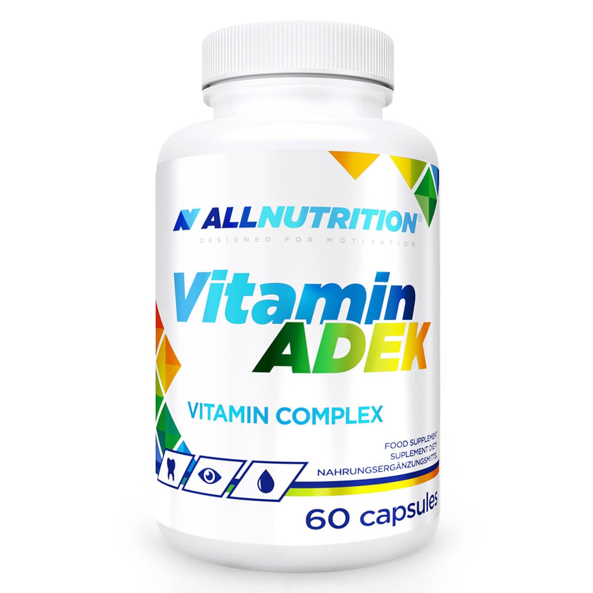 ALLNUTRITION Vitamin ADEK, 60 Caps