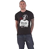 John Lennon Unisex T-Shirt: New York City B&W - Large