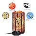 Natural Himalayan Salt Lamp,Air Purifying Pink Salt Rock Lamp Night Light in Forest Design Metal Basket with Dimmer Switch (4.1 x 6.5 4.4-5lbs),25Watt Bulbs & ETL Cord (Pink)
