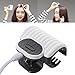 iBang Portable Instant Heat Hot Roller Clip temp 80℃ 176℉ - Natural Wave Hair Bang Curler for Travel Work at voltage,ampere 5V,2A, not 5V,1A (Milk White)