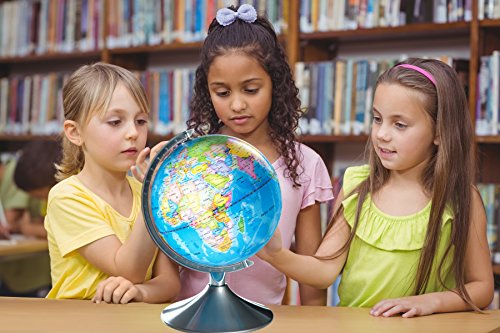 2 Interactive+World+Illuminated+Globe+Kids