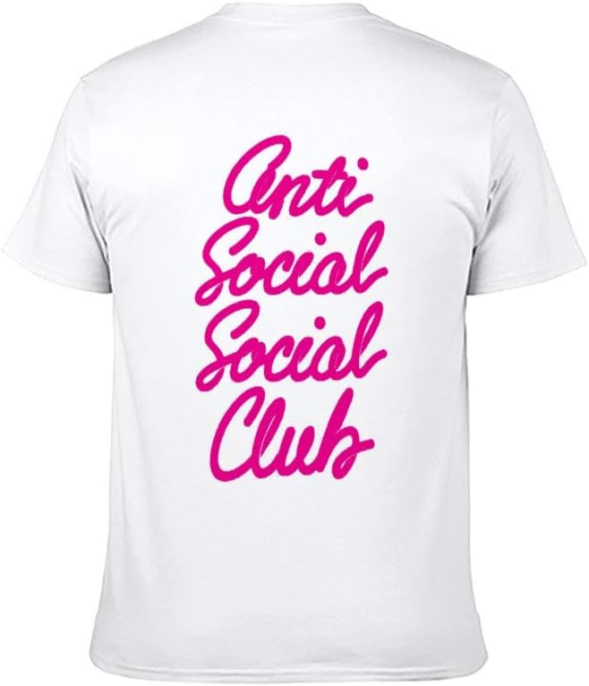 Fostudork Anti Social Social Club T Shirt ASSC T-Shirt Men's Women's Kids Unisex Tee Shirt Print Tshirt