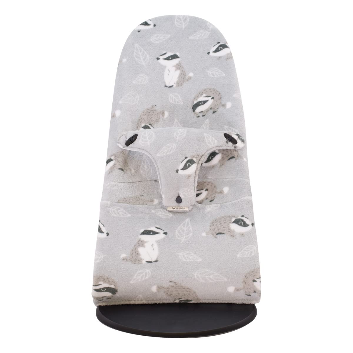 JYOKO Kids Cover Liner Compatible with Baby Bouncer Babybjorn Soft, Balance, Bliss and Mini (Badger, Fleece)