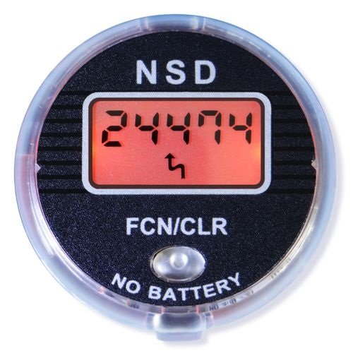 NSD Power Gyroscopic Winners Spinner for Strengthening Hands, Wrists and Forearms with Battery-Free LCD Counter, Amber - Thumbnail 4