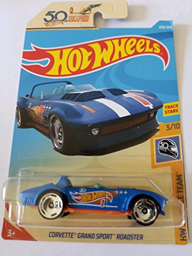 Hot Wheels 2018 Hw 50th Race Team 3/10 - Corvette Grand Sport Roadster