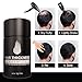 Hair Fibers for Thinning Hair For Women, Men. Plant-Based Formula for Instant Hairline & Bald Spot Coverage. Non-Itchy, Easy to Wash Out (Grey)