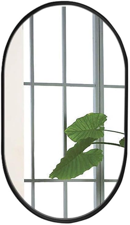 ZHTY Badezimmer Wand Kosmetikspiegel Ovaler Schminkspiegel