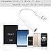 VANVENE (2 PACK) lightning to 3.5mm headphone jack adapter Compatible for iPhone 7/7 Plus -White (support iOS 10)