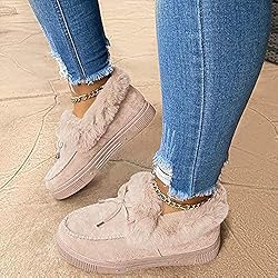 TINSTREE Winter Flat Boots Warm Durable Shoes
