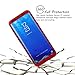 REDELEPHAN Compatible with Galaxy S8 Case，Full Body Protection Ultra-Thin Hard PC Case with A Soft HD Screen Protector Anti Scratch Cover for Galaxy S8 (Red)