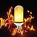 [Upgraded] LED Flame Effect Light Bulb, Upside Down Flickering LED Flame Bulb, E26 Edison Base, Decorative Flame Light Bulbs for Indoor Outdoor Vintage Atmosphere Lighting, Holiday Party, Home Decor
