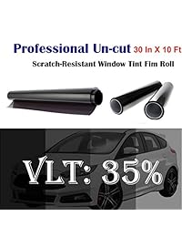 Uncut rollo de película de ventana Tint 35  VLT 30" en x 10 'FT pies Car Home Office glasss