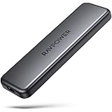 RAVPower Portable External SSD Pro, 1TB Hard Drive with 540MB/S Data Transfer, NAND Flash, USB 3.1 Gen 2 Interface, ATA Lock,