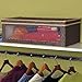 Household Essentials 634 Vision Storage Box | Brown Coffee Linen | Large