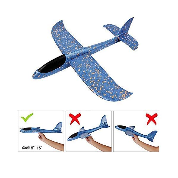 throwing airplane toy