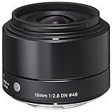 Sigma 19mm F2.8 EX DN Art (Black) For Micro 4/3
