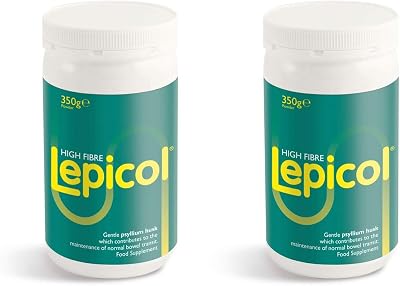 Lepicol Original 3in1 350g Pack of 2 Psyllium Inulin 5 Bacteria Strains