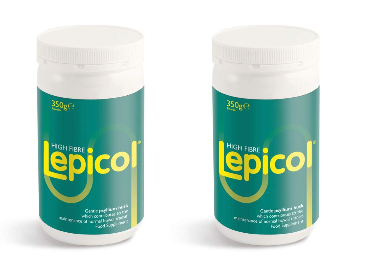 Lepicol Original 3in1 Formulation – Contains Psyllium Husk, Inulin and 5 Strains of Live Bacteria – 350g (Pack of 2)