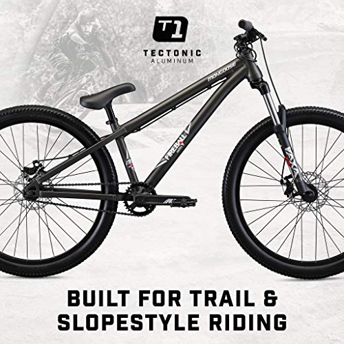 Mongoose Fireball Dirt Jump Mountain Bike, 26-Inch Wheels
