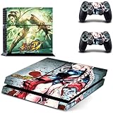 STREET FIGHTER IV Stylish Design VINYL SKIN DECAL for PS4 Standard