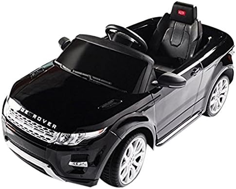 RastarUSA Range Rover Evoque Battery Operated/Remote Controlled Ride On Car, 12 V, Black