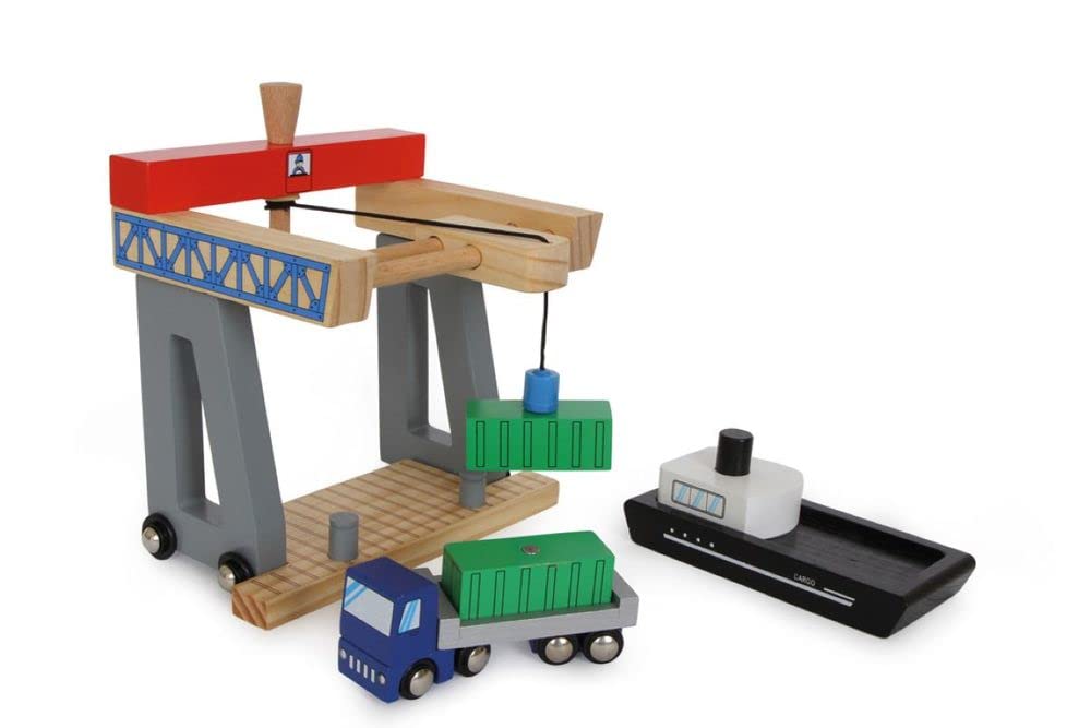 Legler Container Terminal Mini Figure and Scene Set
