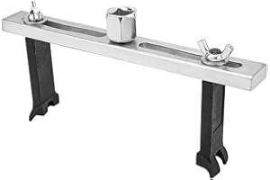 HZEL Car Fuel Pump Removal Tool, Adjustable Vehicle Fuel Pump Lock Ring Repair Tool with 3/8" to 1/2" Drive, Automotive Fuel Tank Lid Cover Wrench Remove Spanner Accessories, Universal Fit