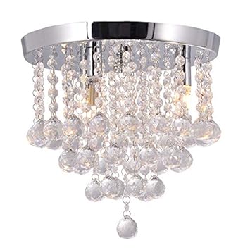 Amazon Com Lovewe Crystal Chandeliers Elegant Decorative