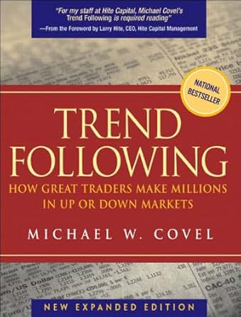 Amazon Com Trend Following How Great Traders Make