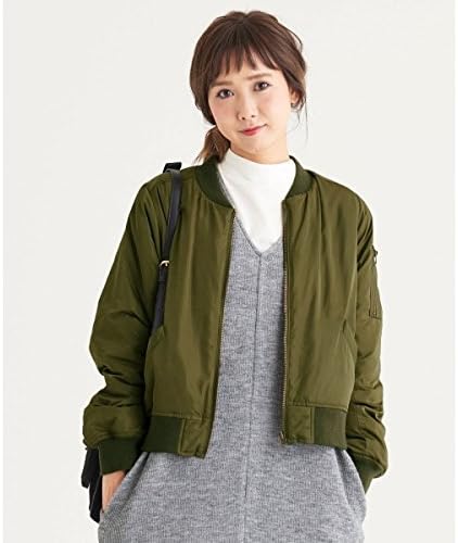 Amazon マジェスティックレゴン Majestic Legon Ma 1リブブルゾン 68カーキグリーン 98 Free コート ジャケット 通販