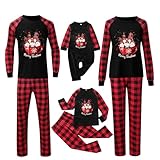 KASAAS Christmas Pajamas for Family Pjs Matching