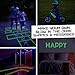 Glow in The Dark Tape - Premium Pack 2 Rolls of UV Glow in The Dark Tape with 30 Fluorescent Stars and 30 Dots Stickers for Home Decor Wall Ceiling Stairs Stage Party Halloween Decorations